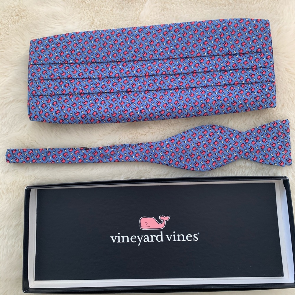 Vineyard vines SILk bow tie & cummerbund